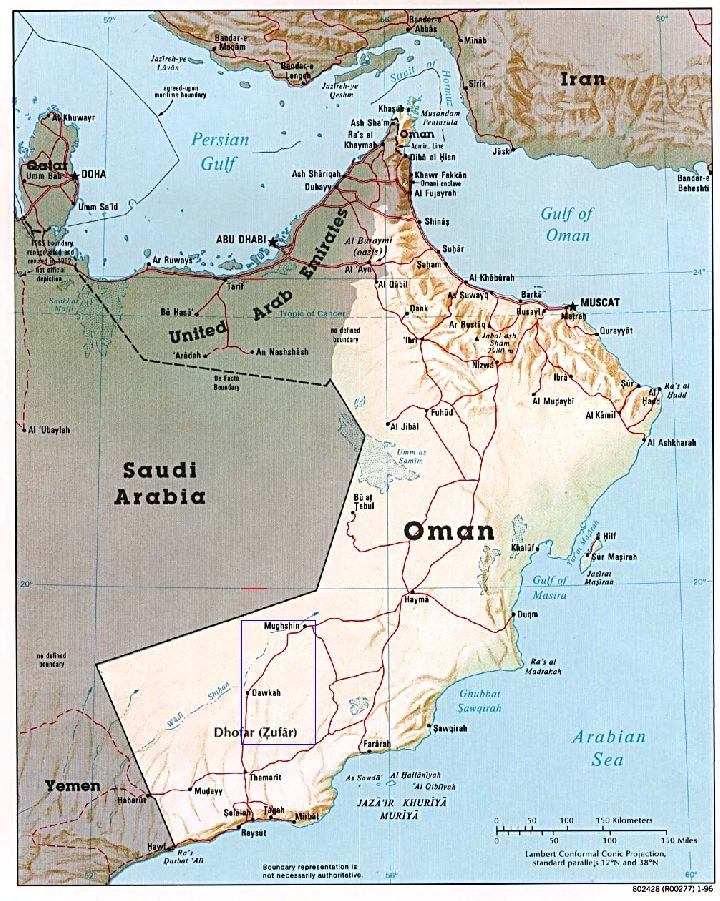 North Africa.somalia And The Arabian Gulf